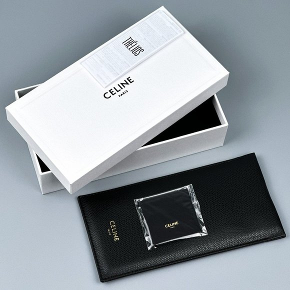 Celine CL40077U 02A Sunglasses Matte Black Smoke Pilot Unisex CL 40077U - Picture 13 of 13